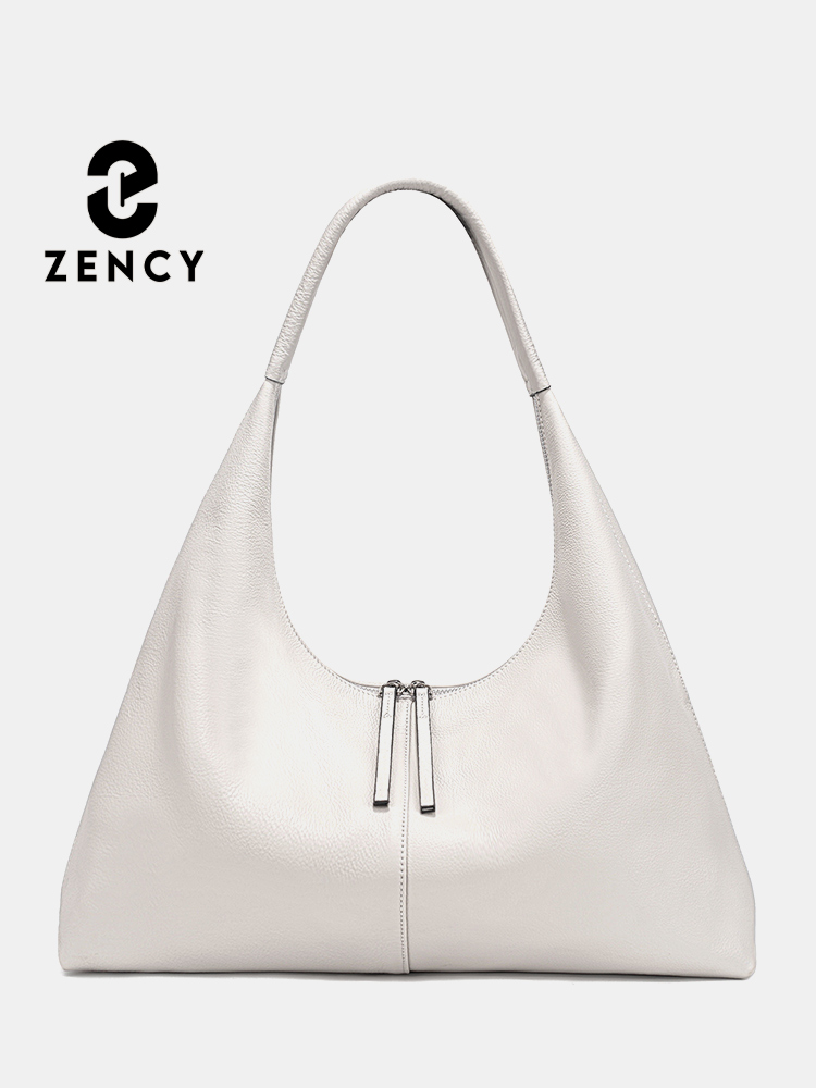 Leather Work Bag Women - Zency Büyük Kapasiteli Tote Çanta Hakiki