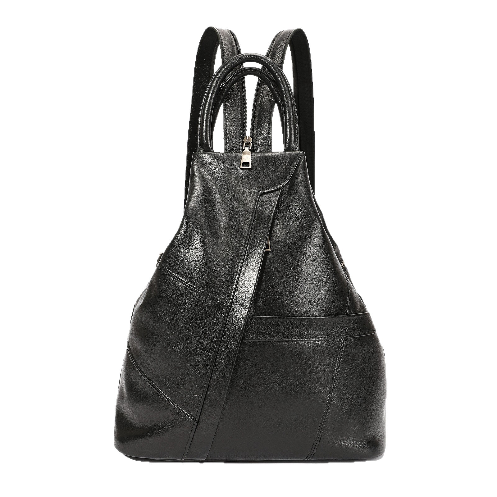 Leather Work Rucksack - Kadınlar için Tam Tane Deri Sırt