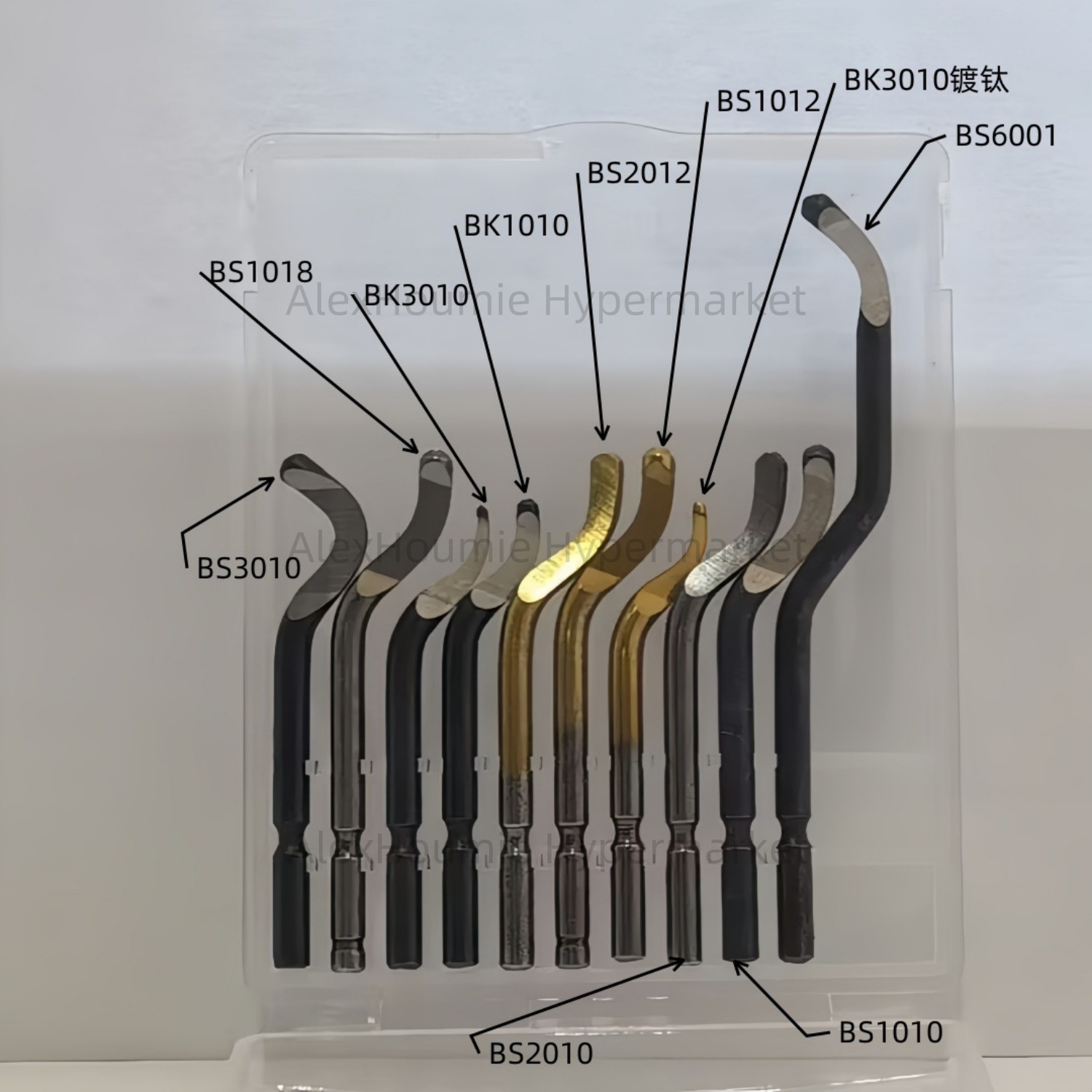 Swivel Knife Tool - 10 adet yüksek hızlı döner bıçaklar