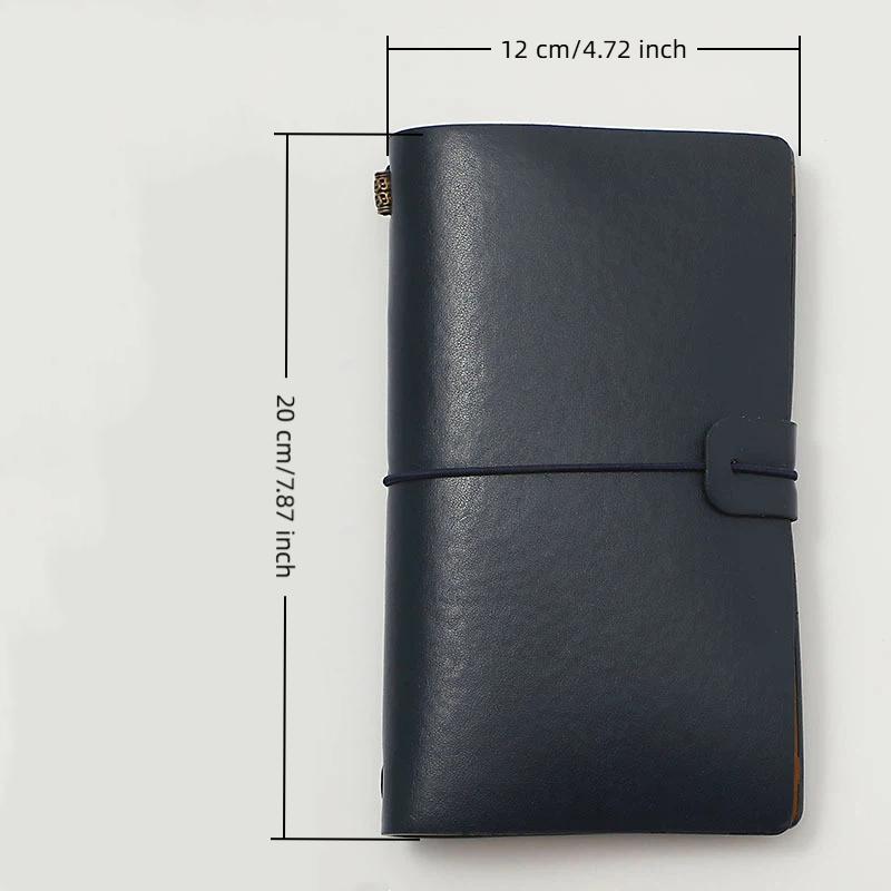 Leatherwork Plans - PU Deri Vintage Yeniden Doldurulabilir Defter