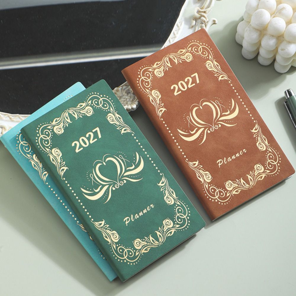 Leatherwork Plans - İngilizce 2027 Program Planlayıcı Not Defteri