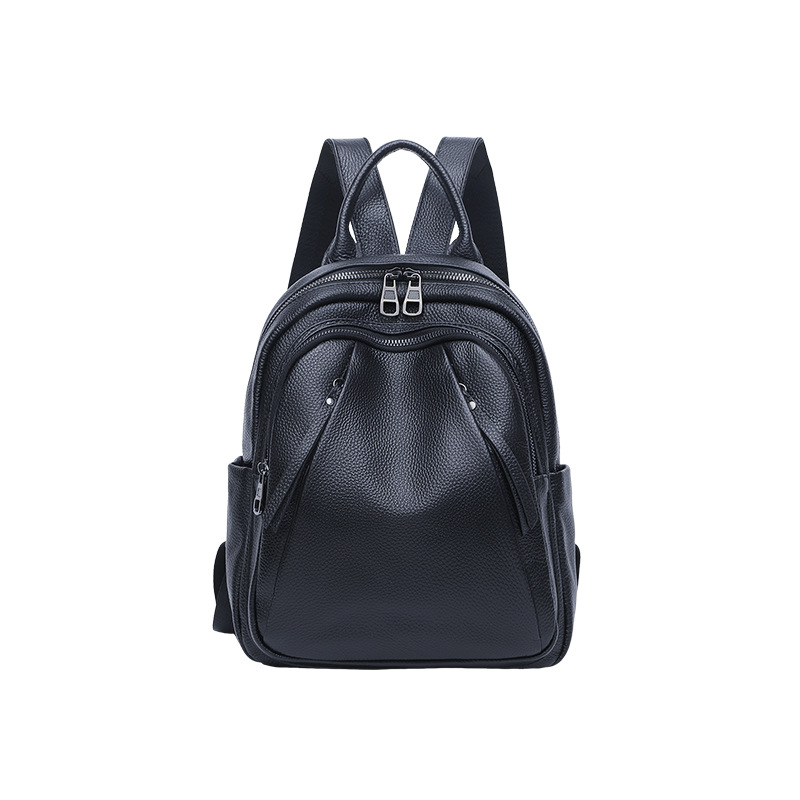 Leather Work Rucksack - Büyük Kapasiteli Deri Sırt Çantası Kadınlar