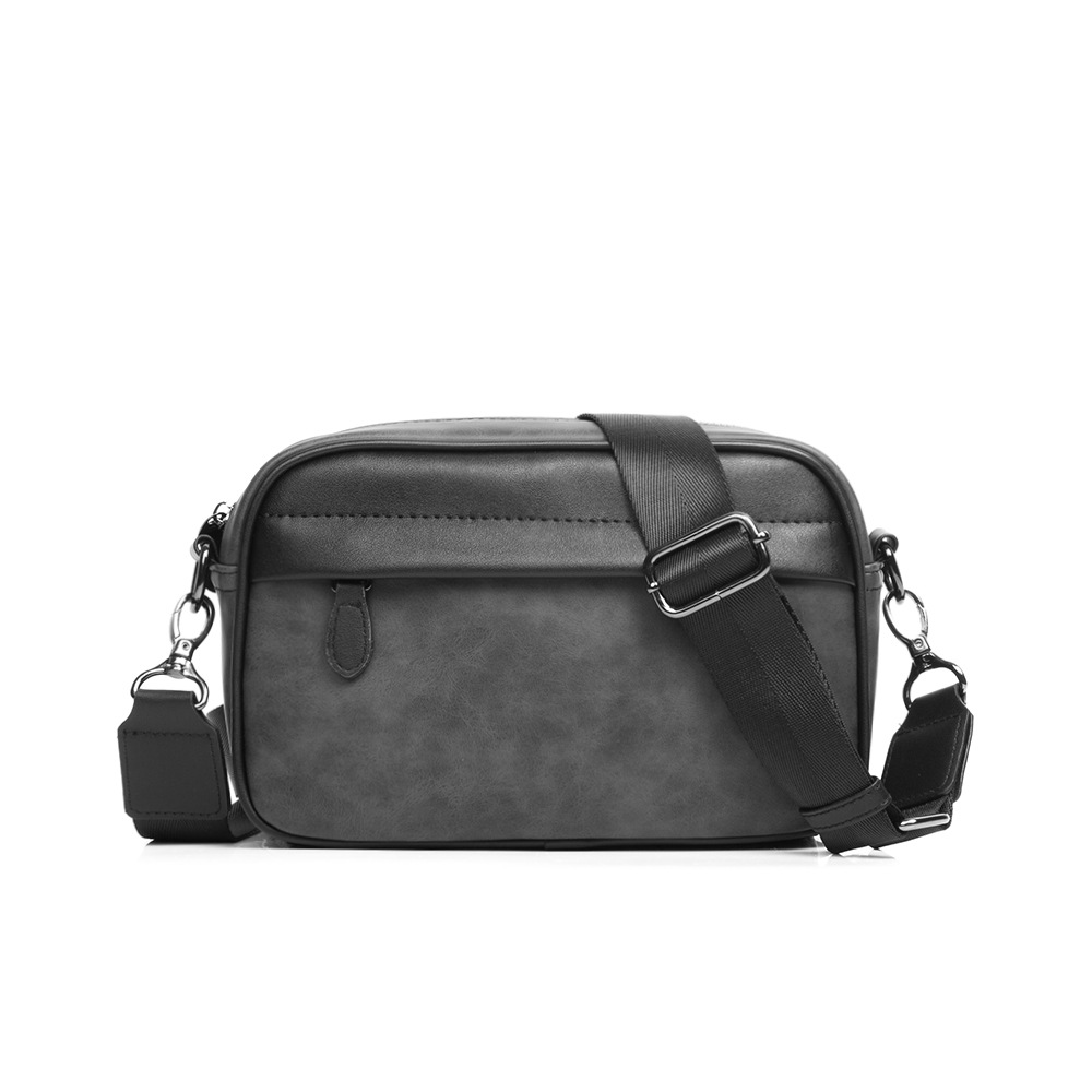 Leather Work Bag Laptop - Erkekler klasik desen iş askılı çanta