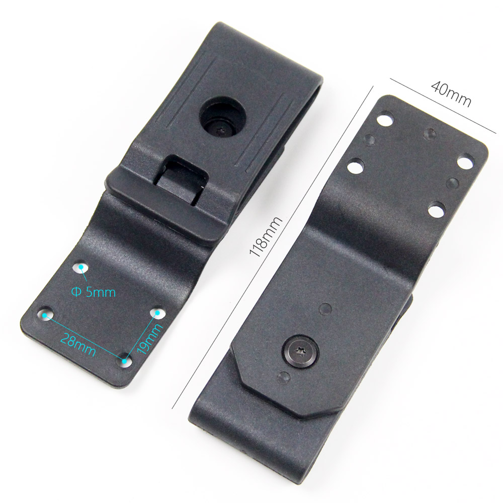 Swivel Knife Tool - 2 adet kemer döngüler klip için