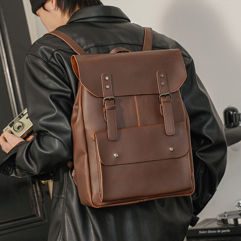GOYN Vintage erkek Deri Sırt Ç - Leather Work Rucksack incelemesi ve fiyatı