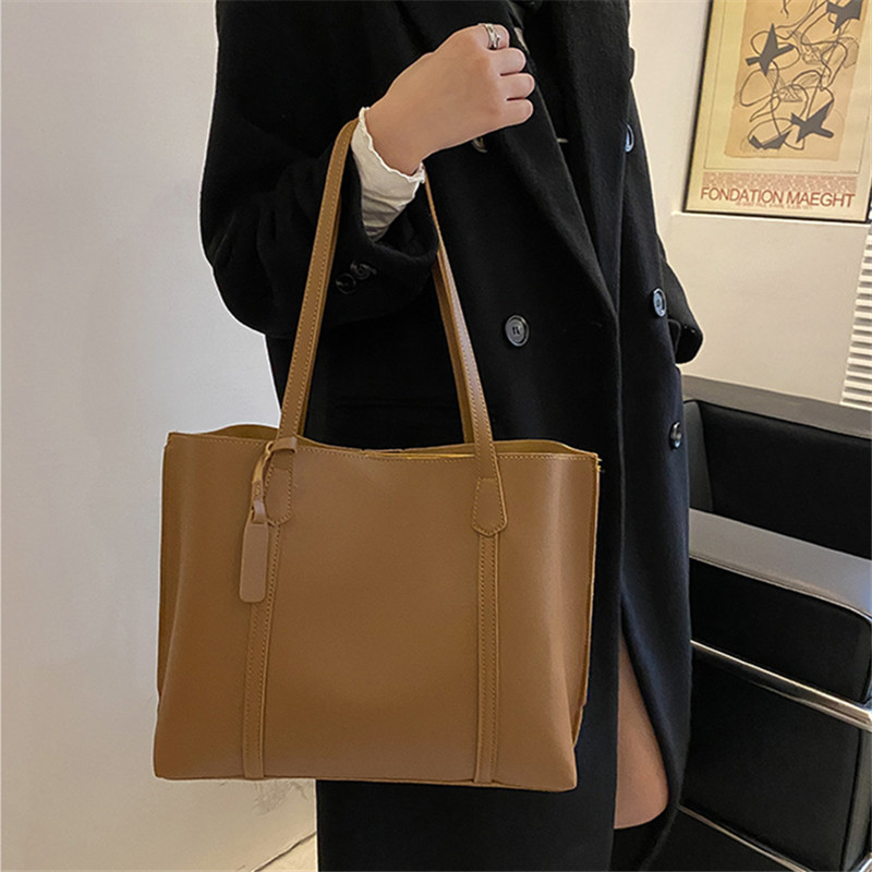 Klasik Siyah Suni Deri Tote Ça - Leather Work Bag Women incelemesi ve fiyatı