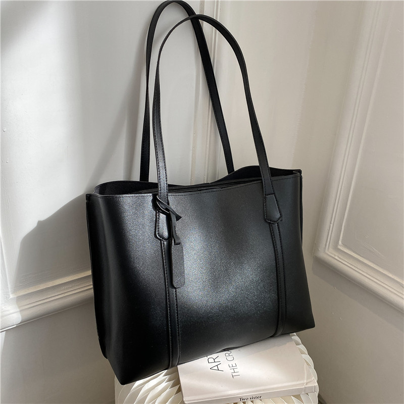 Klasik Siyah Suni Deri Tote Ça - Leather Work Bag Women incelemesi ve fiyatı