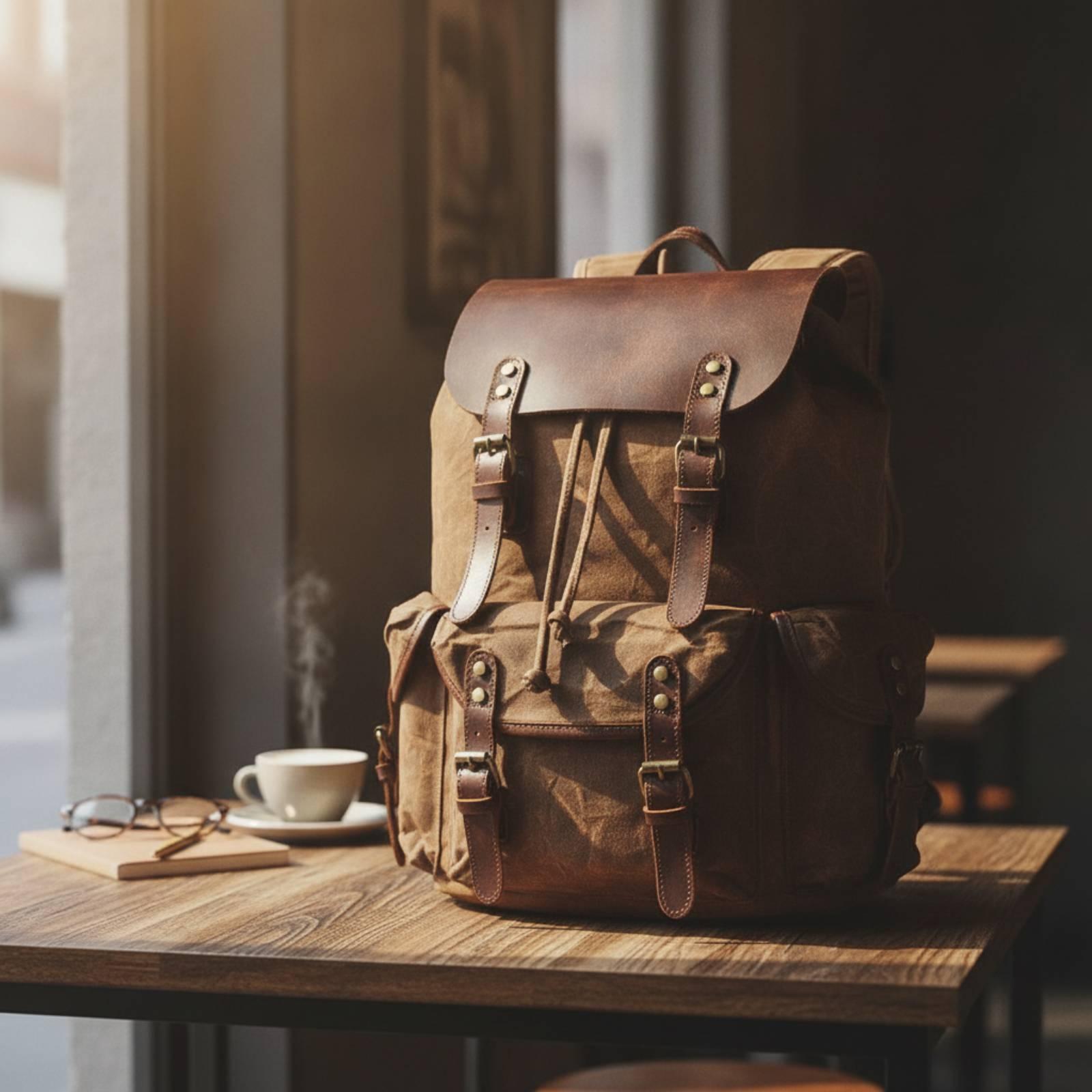 Kanvas Seyahat Çantası Dayanık - Leather Work Rucksack incelemesi ve fiyatı