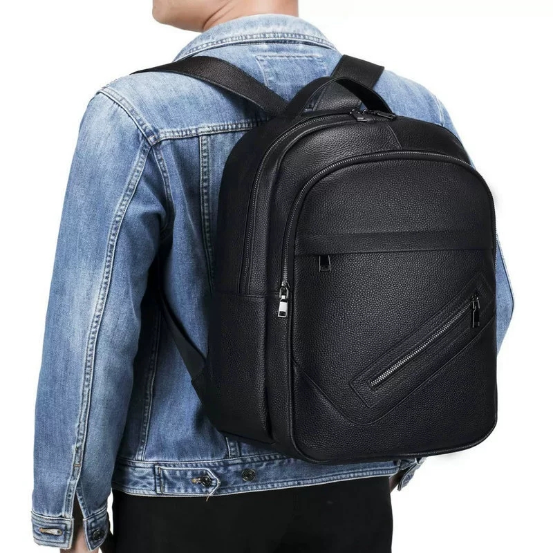 Siyah Hakiki Deri Laptop Sırt  - Leather Work Rucksack incelemesi ve fiyatı