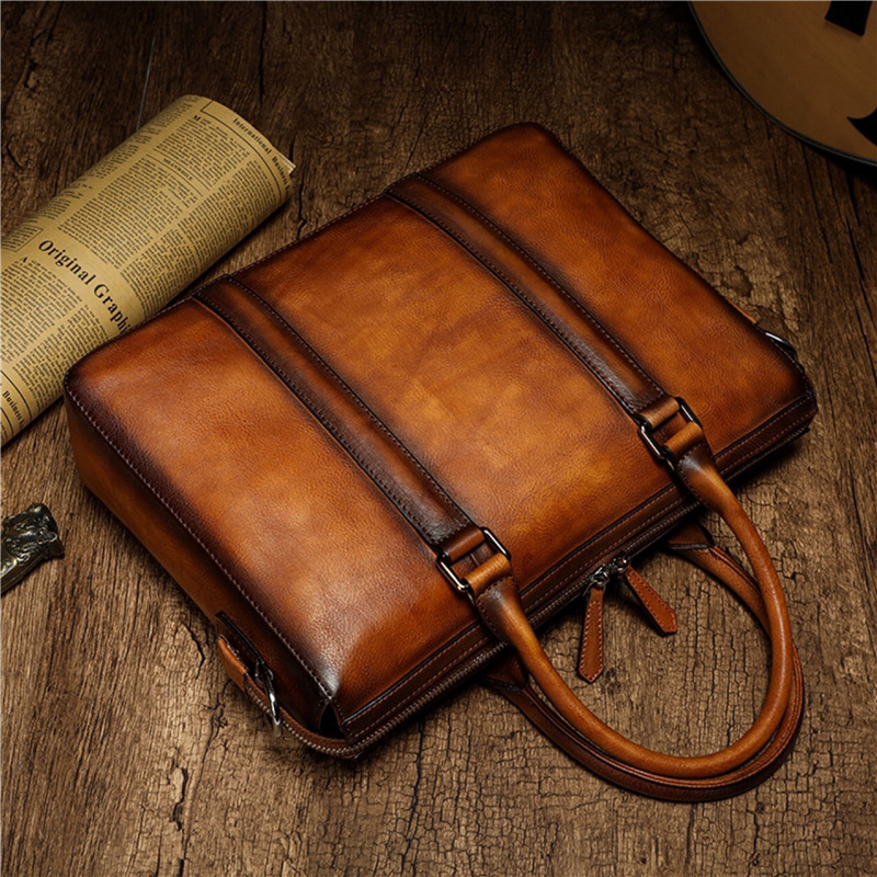 YETTIES İş Amaçlı Üst Sınıf De - Leather Work Bag Laptop incelemesi ve fiyatı