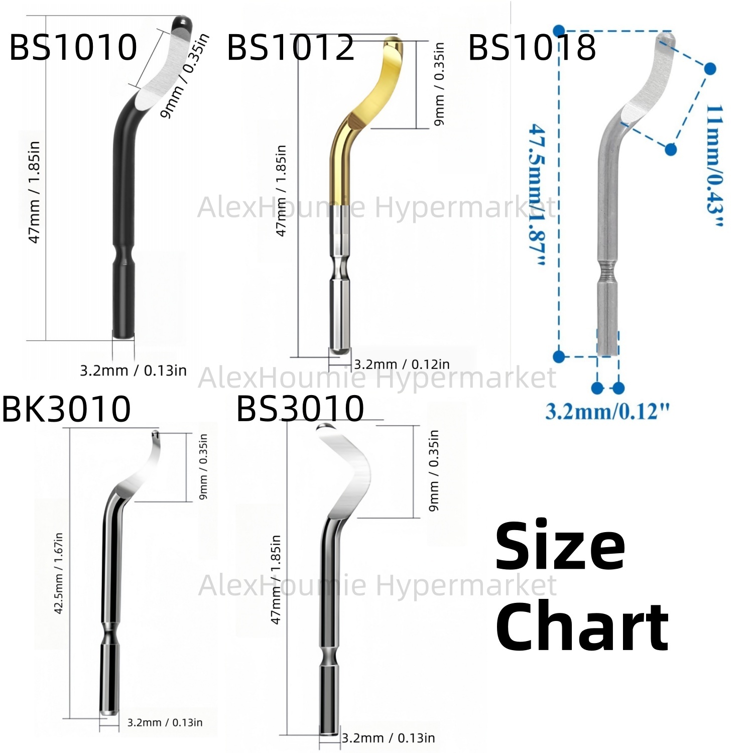 10 adet yüksek hızlı döner bıç - Swivel Knife Tool incelemesi ve fiyatı