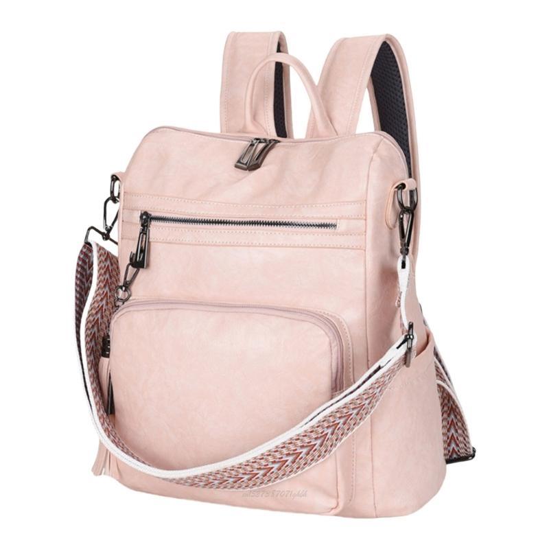 X5XA Şık Kadınlar Büyük Sırplı - Leather Work Rucksack incelemesi ve fiyatı