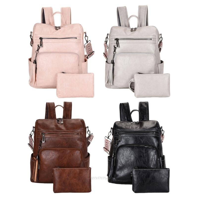 X5XA Şık Kadınlar Büyük Sırplı - Leather Work Rucksack incelemesi ve fiyatı