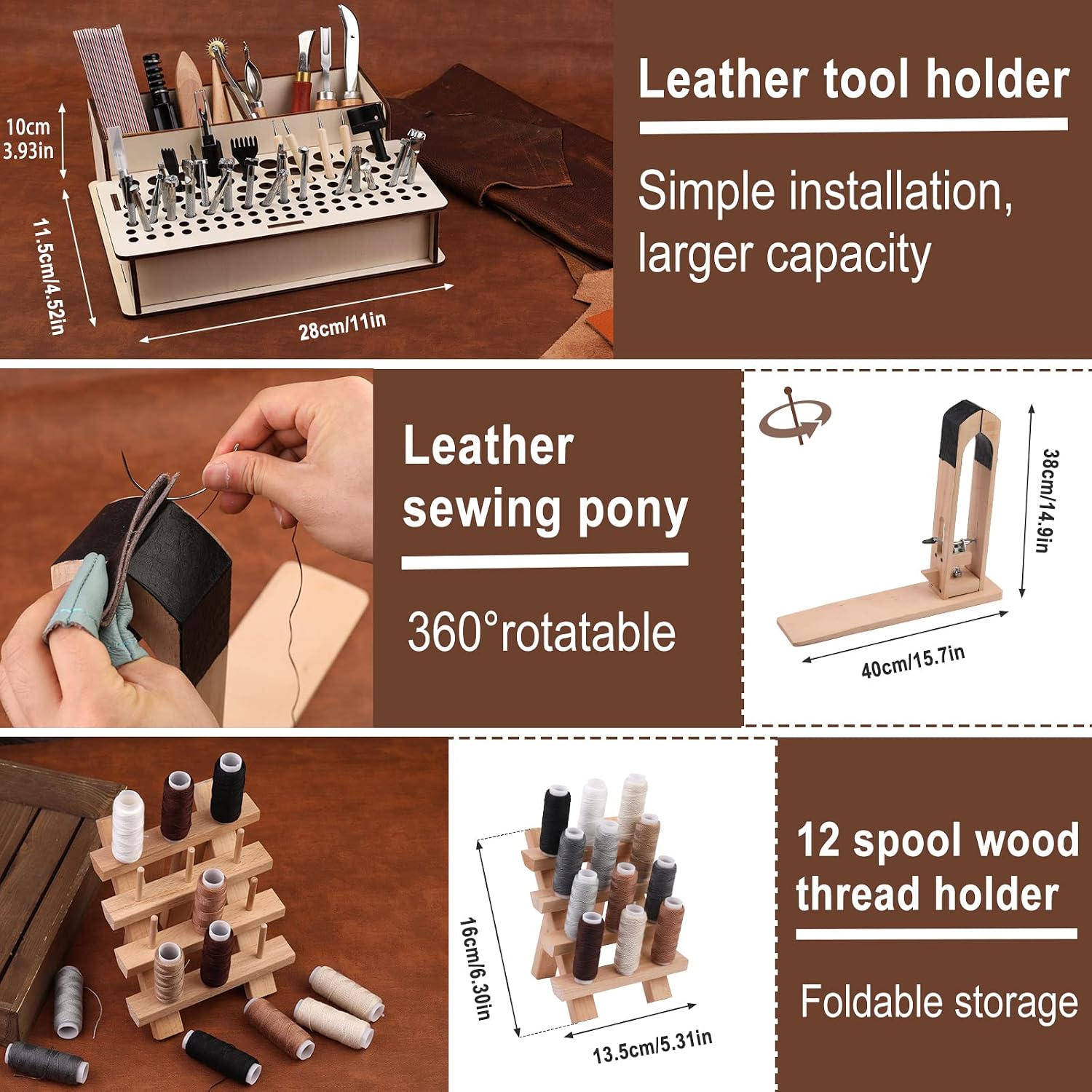 Yeni Başlayanlar İçin 628 Parç - Beginner Leatherwork Kit incelemesi ve fiyatı