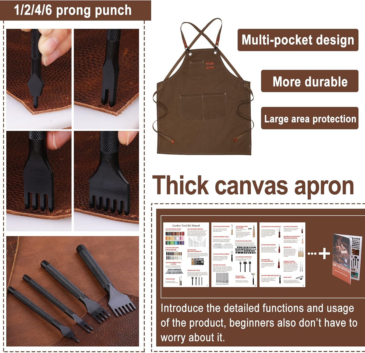 Yeni Başlayanlar İçin 628 Parç - Beginner Leatherwork Kit incelemesi ve fiyatı