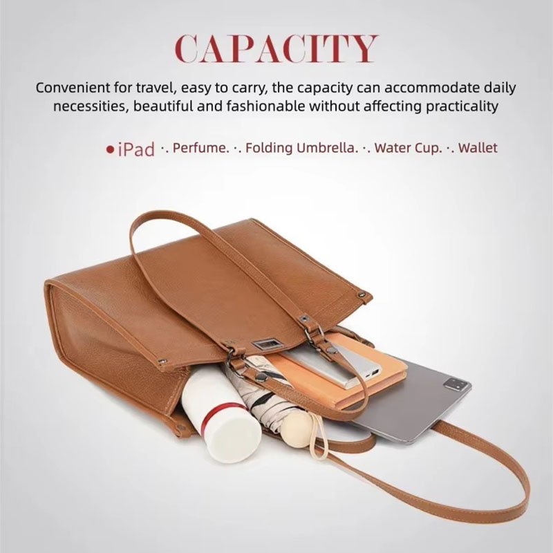 Kadınlar İçin Geniş Kapasiteli - Leather Work Bag Women incelemesi ve fiyatı