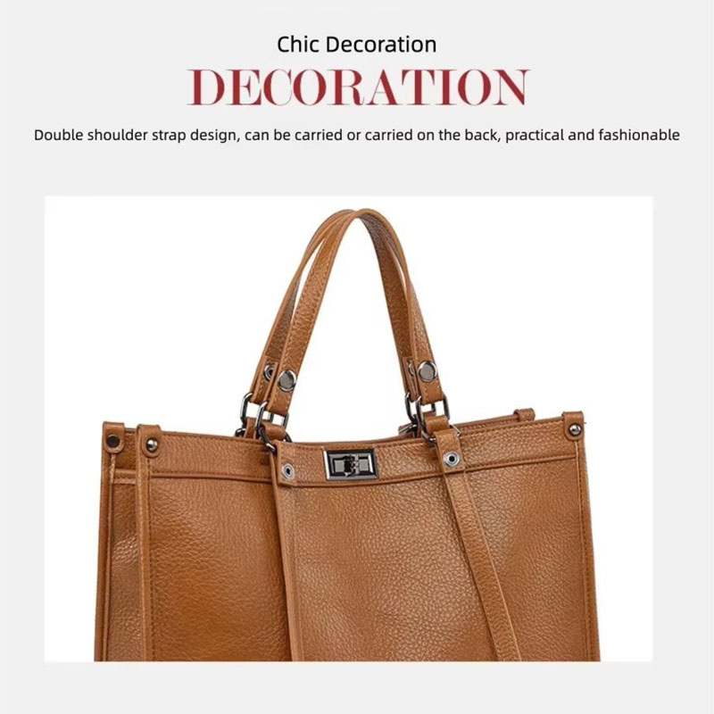 Kadınlar İçin Geniş Kapasiteli - Leather Work Bag Women incelemesi ve fiyatı