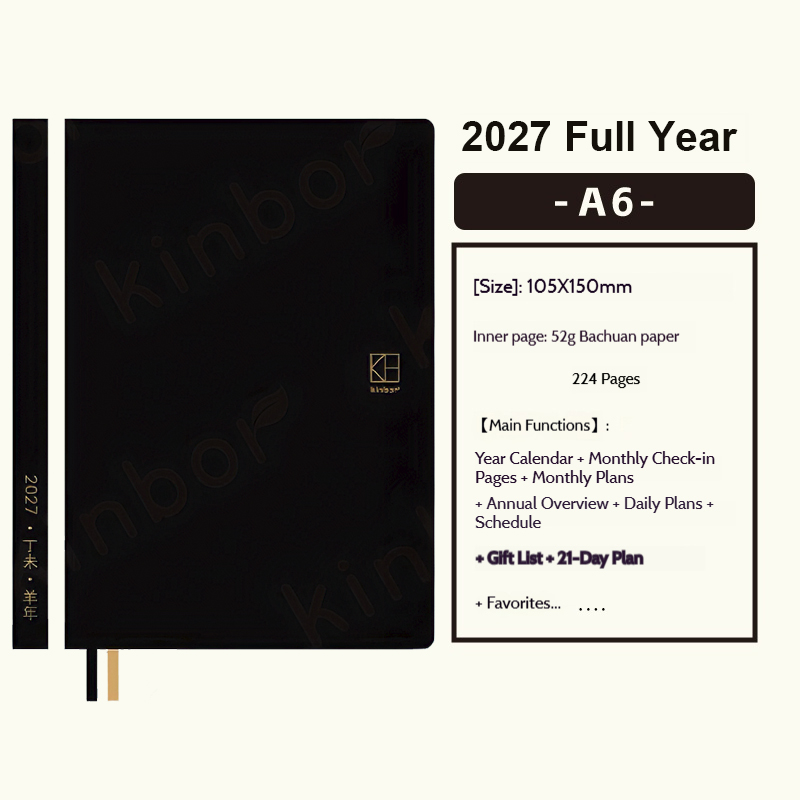 Kinbor Yeni 2027 Planlayıcı A5 - Leatherwork Plans incelemesi ve fiyatı
