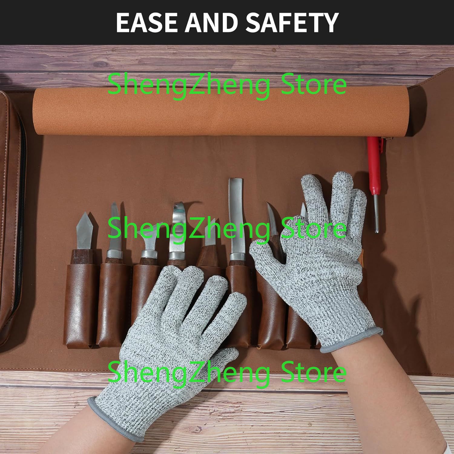 Ahşap Oyma Alet Setleri Kiti A - Beginner Leatherwork Kit incelemesi ve fiyatı