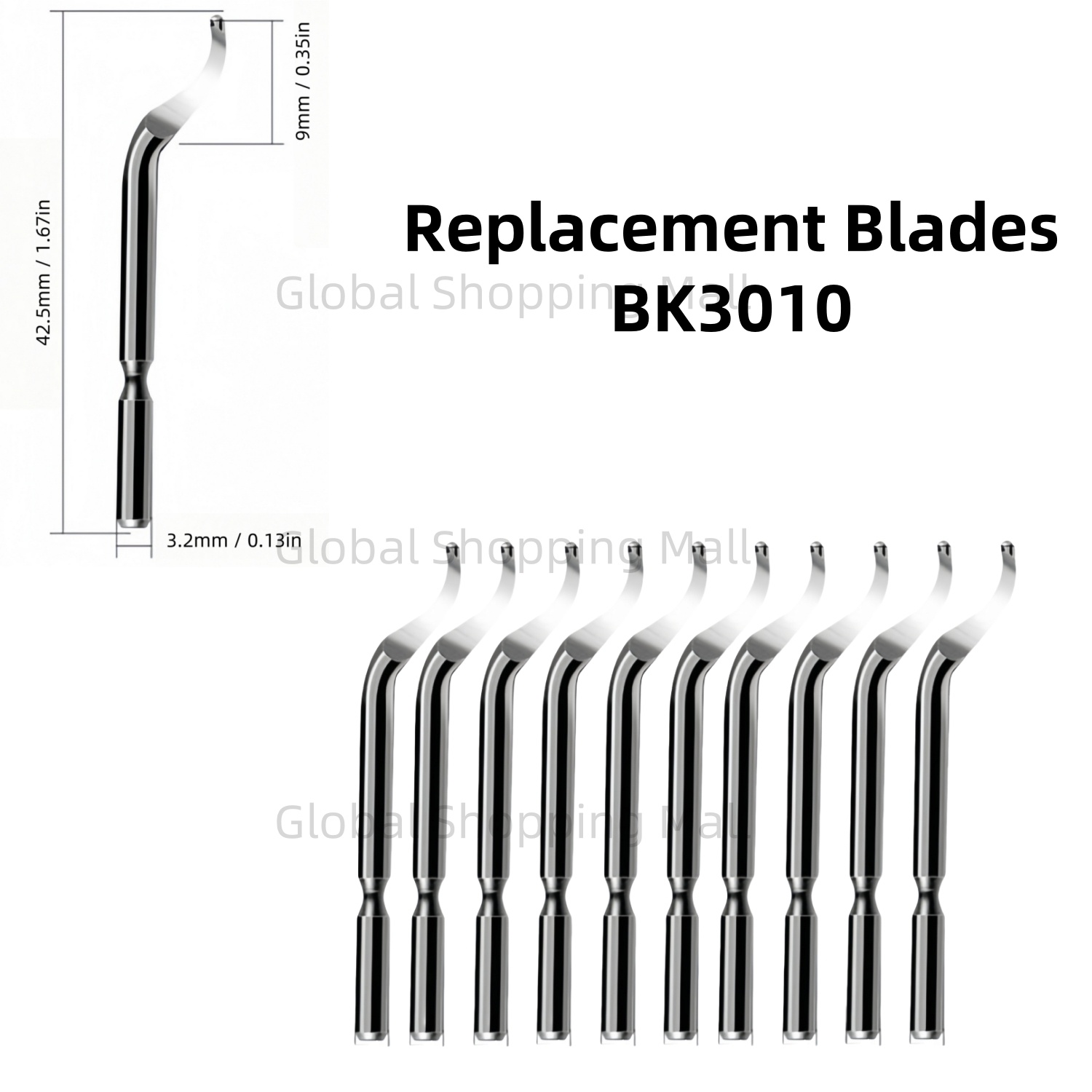 10 adet döner bıçaklar 360 der - Swivel Knife Tool incelemesi ve fiyatı