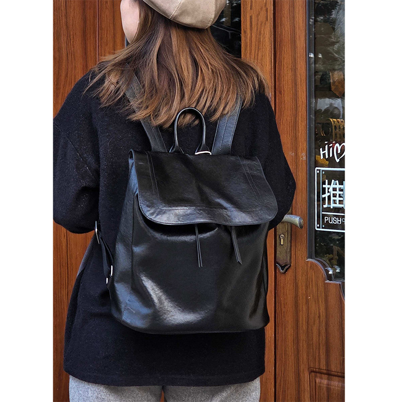 Üst Sınıf Bitkisel Tabaklanmış - Leather Work Rucksack incelemesi ve fiyatı