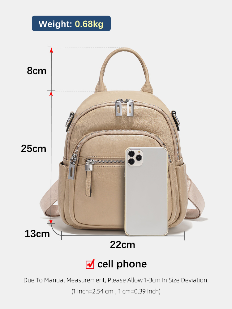 Zency Hakiki Deri Küçük Sırt Ç - Leather Work Bag Women incelemesi ve fiyatı
