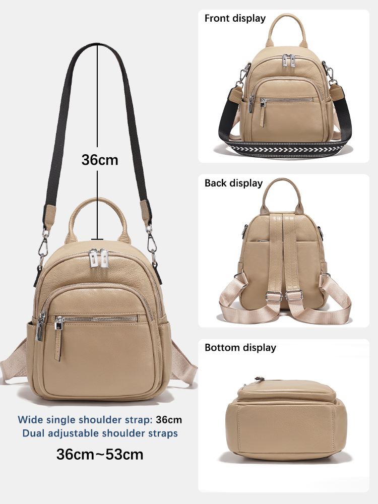 Zency Hakiki Deri Küçük Sırt Ç - Leather Work Bag Women incelemesi ve fiyatı