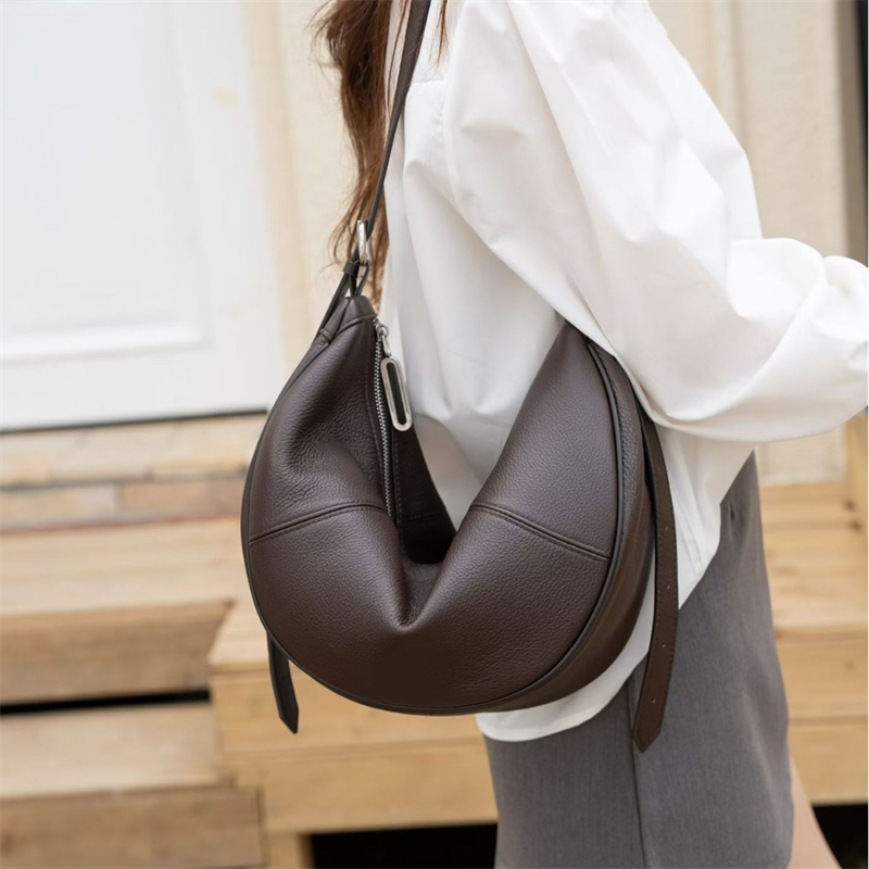 BURMINSA Hakiki Deri Hilal Şek - Leather Work Bag Women incelemesi ve fiyatı