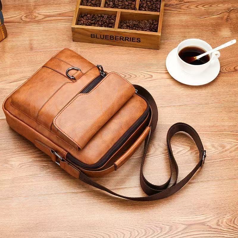 Bullkaptan rahat erkek omuz ça - Leather Work Bag Women incelemesi ve fiyatı