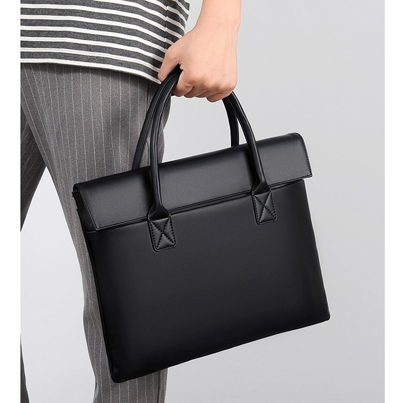 Evrak kadın yönetici PU deri ç - Leather Work Bag Laptop incelemesi ve fiyatı