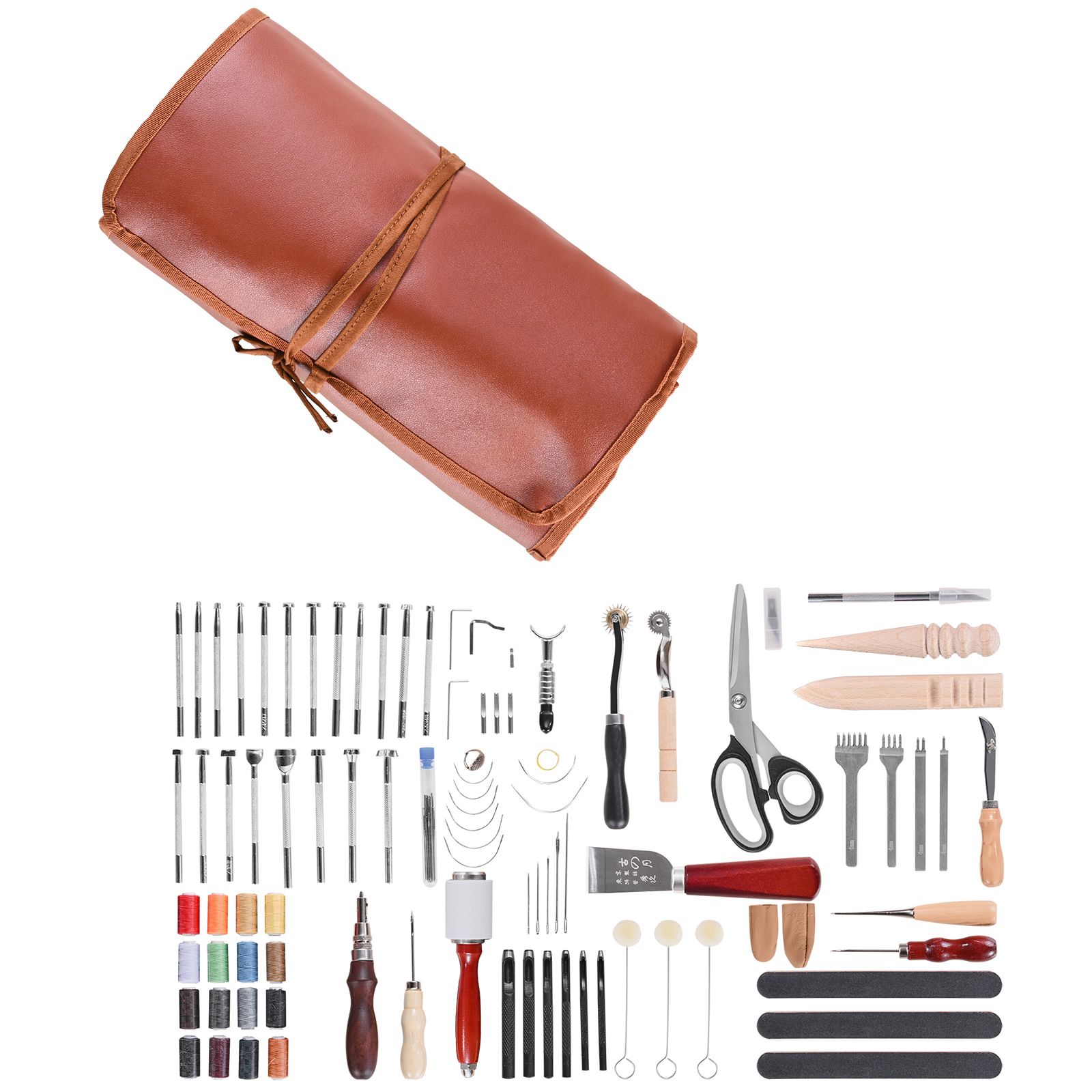 Deri İşleme Alet Seti, 92 Parç - Beginner Leatherwork Kit incelemesi ve fiyatı