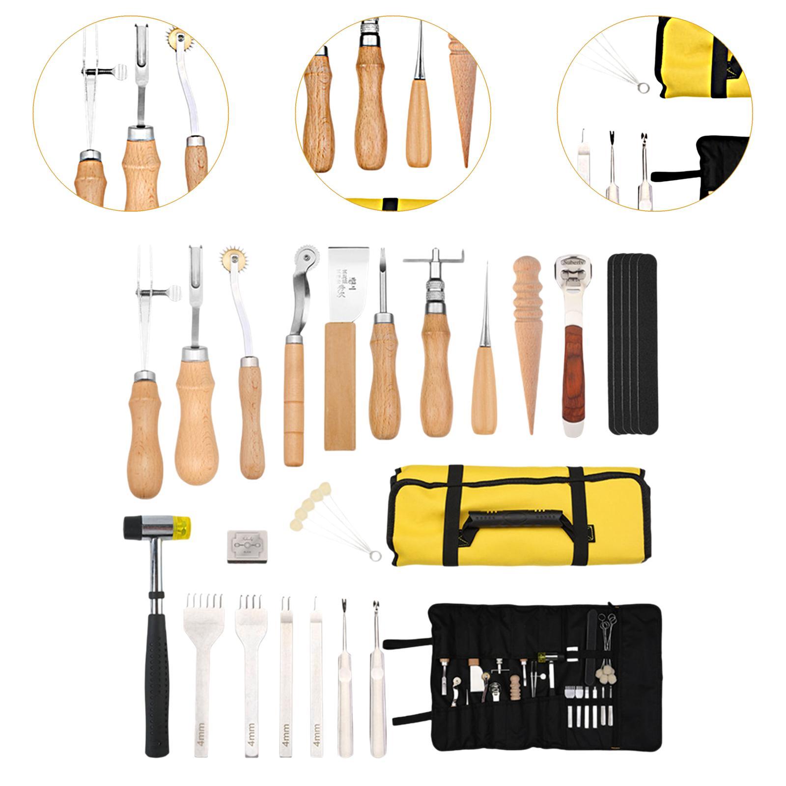 29x PU Deri İşleme Seti Ekipma - Beginner Leatherwork Kit incelemesi ve fiyatı