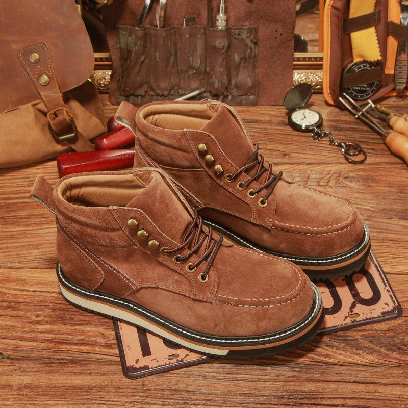İngiliz Tarzı Amerikan Retro H - Leather Work Western incelemesi ve fiyatı