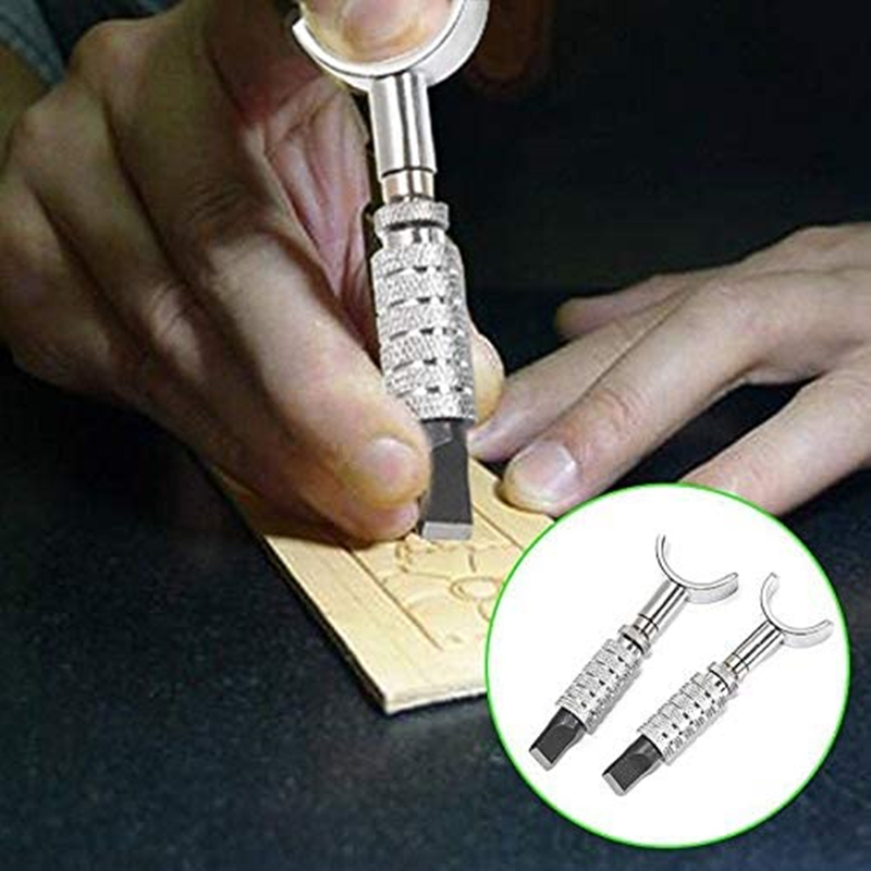 Deri döner takma bıçağı oyma b - Swivel Knife Tool incelemesi ve fiyatı