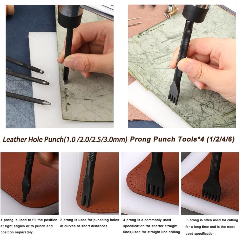 Deri İşleme Aletleri Pratik De - Beginner Leatherwork Kit incelemesi ve fiyatı